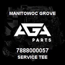 7888000057 Manitowoc Grove SERVICE TEE | AGA Parts