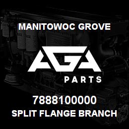 7888100000 Manitowoc Grove SPLIT FLANGE BRANCH TEE | AGA Parts