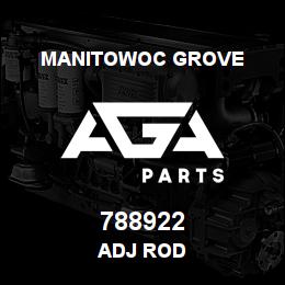 788922 Manitowoc Grove ADJ ROD | AGA Parts