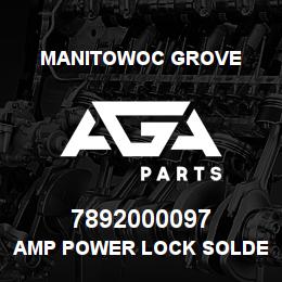 7892000097 Manitowoc Grove AMP POWER LOCK SOLDER CONTACT | AGA Parts