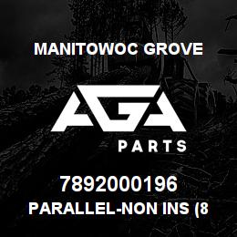 7892000196 Manitowoc Grove PARALLEL-NON INS (8 AWG) | AGA Parts