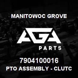 7904100016 Manitowoc Grove PTO ASSEMBLY - CLUTCH SHIFT | AGA Parts