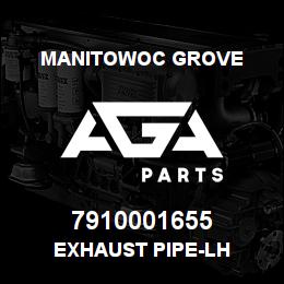 7910001655 Manitowoc Grove EXHAUST PIPE-LH | AGA Parts
