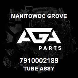 7910002189 Manitowoc Grove TUBE ASSY | AGA Parts