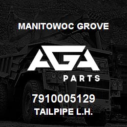 7910005129 Manitowoc Grove TAILPIPE L.H. | AGA Parts
