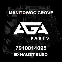 7910014095 Manitowoc Grove EXHAUST ELBO | AGA Parts