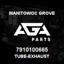 7910100665 Manitowoc Grove TUBE-EXHAUST | AGA Parts