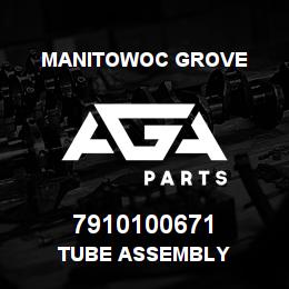 7910100671 Manitowoc Grove TUBE ASSEMBLY | AGA Parts