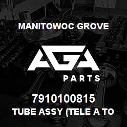 7910100815 Manitowoc Grove TUBE ASSY (TELE A TO PISTON) | AGA Parts
