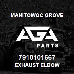 7910101667 Manitowoc Grove EXHAUST ELBOW | AGA Parts