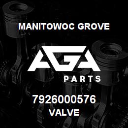 7926000576 Manitowoc Grove VALVE | AGA Parts