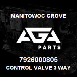 7926000805 Manitowoc Grove CONTROL VALVE 3 WAY | AGA Parts