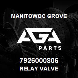 7926000806 Manitowoc Grove RELAY VALVE | AGA Parts