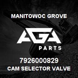 7926000829 Manitowoc Grove CAM SELECTOR VALVE | AGA Parts