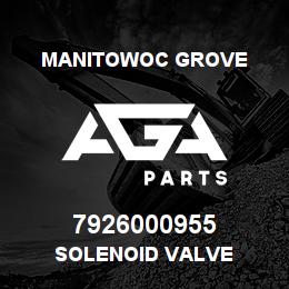 7926000955 Manitowoc Grove SOLENOID VALVE | AGA Parts