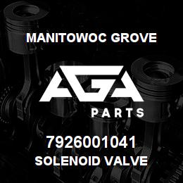 7926001041 Manitowoc Grove SOLENOID VALVE | AGA Parts