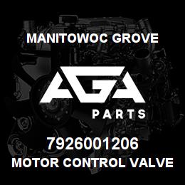 7926001206 Manitowoc Grove MOTOR CONTROL VALVE | AGA Parts