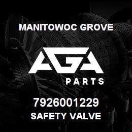 7926001229 Manitowoc Grove SAFETY VALVE | AGA Parts