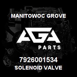 7926001534 Manitowoc Grove SOLENOID VALVE | AGA Parts