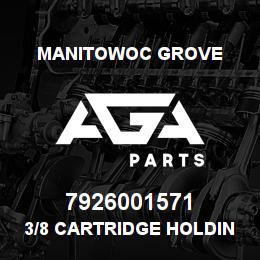 7926001571 Manitowoc Grove 3/8 CARTRIDGE HOLDING VALVE | AGA Parts