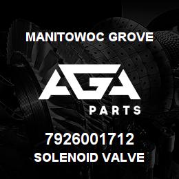 7926001712 Manitowoc Grove SOLENOID VALVE | AGA Parts