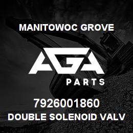 7926001860 Manitowoc Grove DOUBLE SOLENOID VALVE-24V | AGA Parts