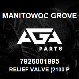 7926001895 Manitowoc Grove RELIEF VALVE (2100 PSI) | AGA Parts