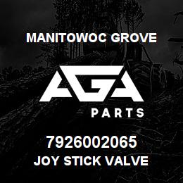 7926002065 Manitowoc Grove JOY STICK VALVE | AGA Parts