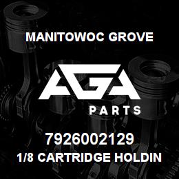 7926002129 Manitowoc Grove 1/8 CARTRIDGE HOLDING VALVE | AGA Parts