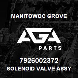 7926002372 Manitowoc Grove SOLENOID VALVE ASSY | AGA Parts