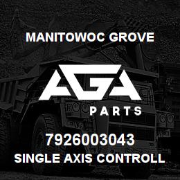 7926003043 Manitowoc Grove SINGLE AXIS CONTROLLER | AGA Parts