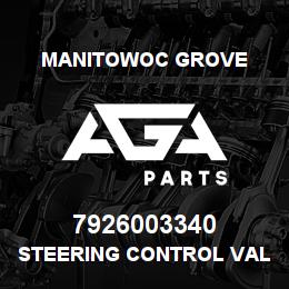 7926003340 Manitowoc Grove STEERING CONTROL VALVE | AGA Parts