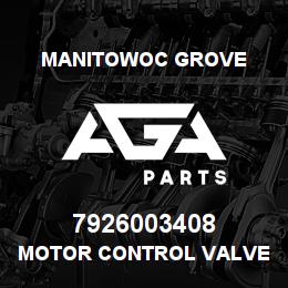7926003408 Manitowoc Grove MOTOR CONTROL VALVE | AGA Parts