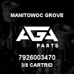 7926003470 Manitowoc Grove 3/8 CARTRID | AGA Parts