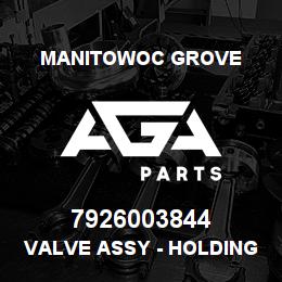 7926003844 Manitowoc Grove VALVE ASSY - HOLDING | AGA Parts