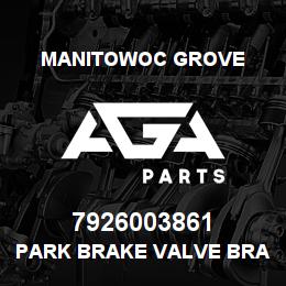 7926003861 Manitowoc Grove PARK BRAKE VALVE BRAKE | AGA Parts
