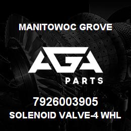7926003905 Manitowoc Grove SOLENOID VALVE-4 WHL | AGA Parts