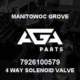 7926100579 Manitowoc Grove 4 WAY SOLENOID VALVE | AGA Parts