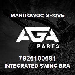 7926100681 Manitowoc Grove INTEGRATED SWING BRAKE RELEASE | AGA Parts