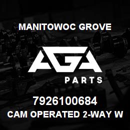 7926100684 Manitowoc Grove CAM OPERATED 2-WAY W/CHECK | AGA Parts