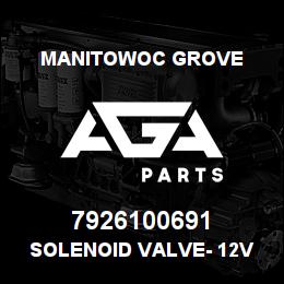 7926100691 Manitowoc Grove SOLENOID VALVE- 12V | AGA Parts