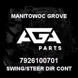 7926100701 Manitowoc Grove SWING/STEER DIR CONTOL V | AGA Parts