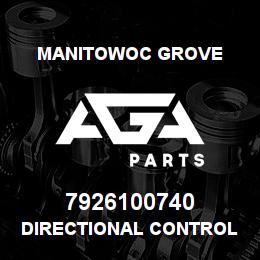 7926100740 Manitowoc Grove DIRECTIONAL CONTROL VALVE | AGA Parts