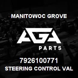 7926100771 Manitowoc Grove STEERING CONTROL VALVE | AGA Parts