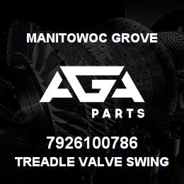 7926100786 Manitowoc Grove TREADLE VALVE SWING | AGA Parts