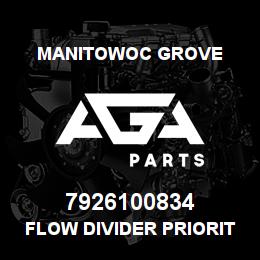 7926100834 Manitowoc Grove FLOW DIVIDER PRIORITY TYPE | AGA Parts
