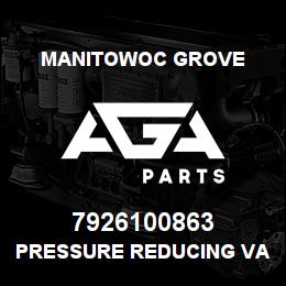 7926100863 Manitowoc Grove PRESSURE REDUCING VALVE W/SOL | AGA Parts