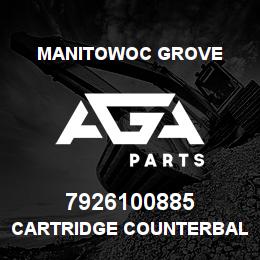 7926100885 Manitowoc Grove CARTRIDGE COUNTERBALANCE VALVE | AGA Parts