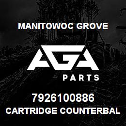 7926100886 Manitowoc Grove CARTRIDGE COUNTERBALANCE VALVE | AGA Parts