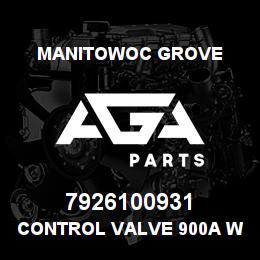 7926100931 Manitowoc Grove CONTROL VALVE 900A W/ SFO SECT | AGA Parts